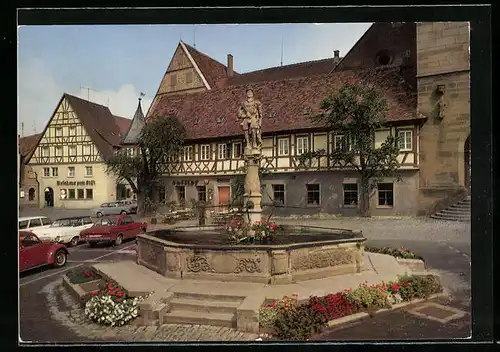 AK Öhringen /Hohenlohe, Marktplatz