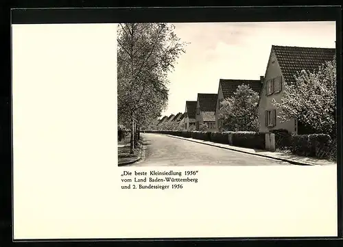 AK Trossingen, Die beste Kleinsiedlung 1956 vom Land Baden-Württemberg