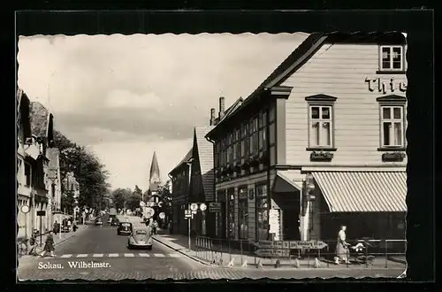 AK Soltau, Blick in die Wilhelmstrasse