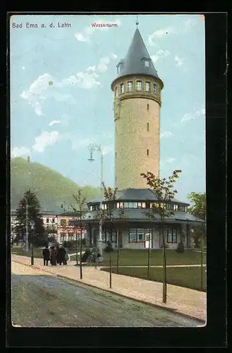 AK Bad Ems a. d. Lahn, Wasserturm
