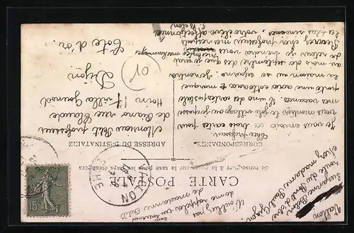 AK Vallon, Vue Générale prise du Chateau