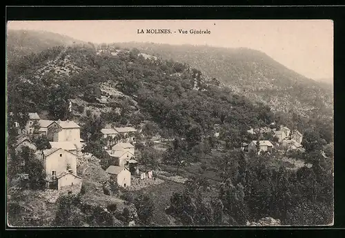 AK La Molines, Vue Générale