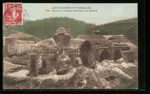 AK Mazan, Ruines de l` Abbaye Cistercienne