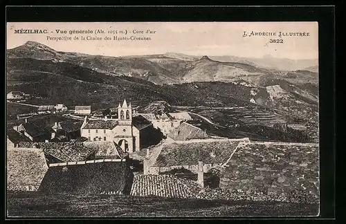 AK Mézilhac, Vue générale