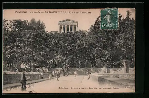 AK Largentière, Les Récollets