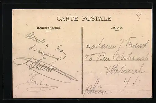 AK Serrières, Vue générale prise du Coteau de la Route de Charnas