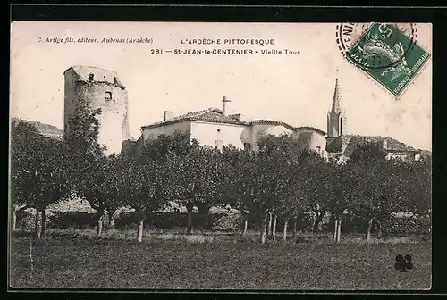 AK St-Jean-le-Centenier, Vielle Tour