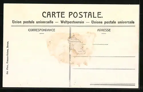 AK Orbe, L`Eglise le Chateau et les Foncieres