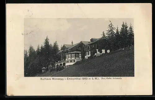 AK Lauperswil, Hotel-Kurhaus Moosegg im Emmenthal