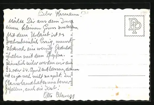 AK Delemont, Mont-Croix, an der Mauer hinter der Kirche