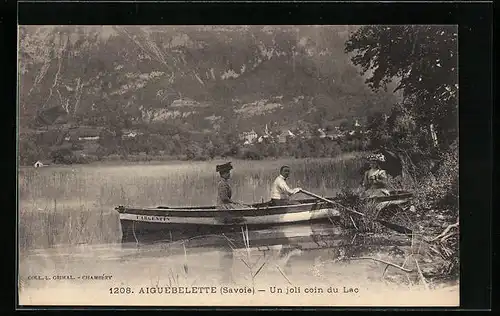 AK Aiguebelette, Un joli coin du Lac