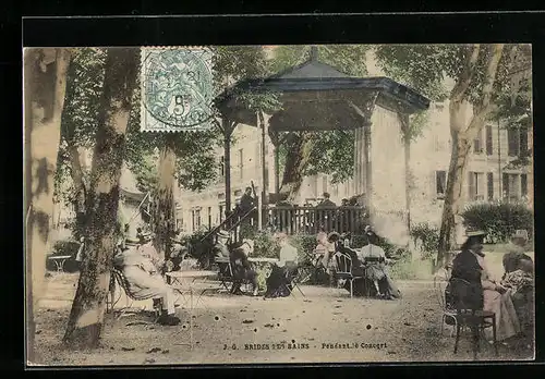 AK Brides-les-Bains, Pendant le Concert