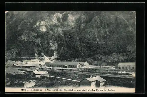 AK Saint-Julien, Vue generale des Usines du Bochet