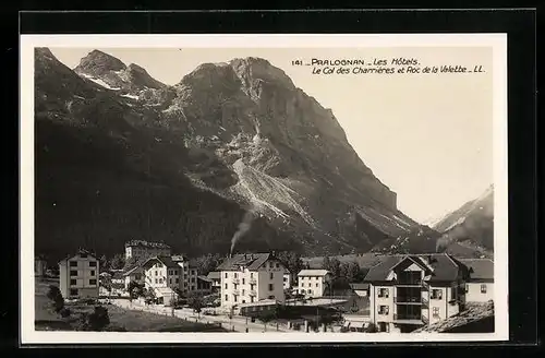 AK Pralognan, les Hotels, Le Col des Charrieres et Roc de la Valette