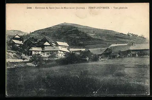 AK Fontcouverte, Vue generale