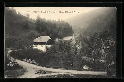 AK Flond, Route d Ugine a Flumet