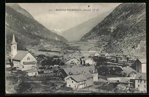 AK Modane-Fourneaux, Vue generale, L`Eglise