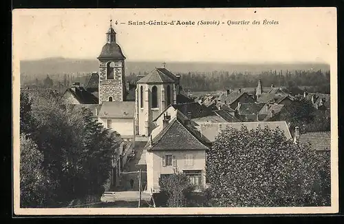 AK Saint-Genix-d`Aoste, Quartier des Ecoles