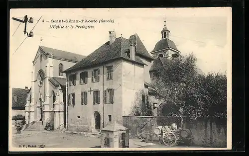 AK Saint-Genix-d`Aoste, L`Eglise et le Presbytere