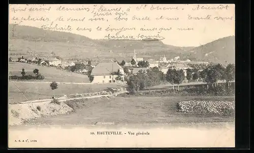 AK Hauteville, Vue generale, L`Eglise