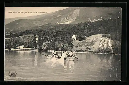 AK Le Bourget-du-Lac, Pecheurs de Lavarets