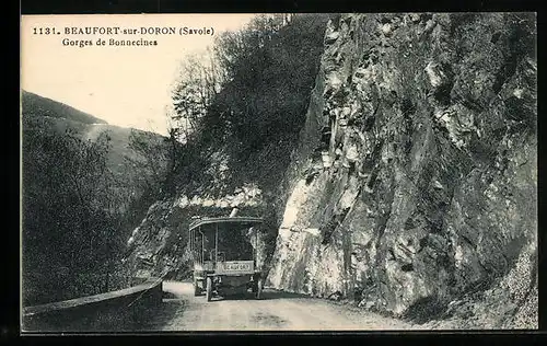 AK Beaufort-sur-Doron, Gorges de Bonnecines