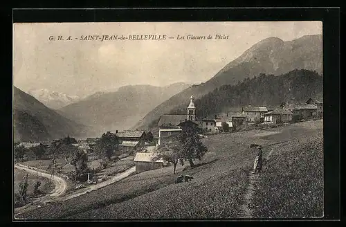 AK Saint-Jean-de-Belleville, Les Glaciers de Peclet