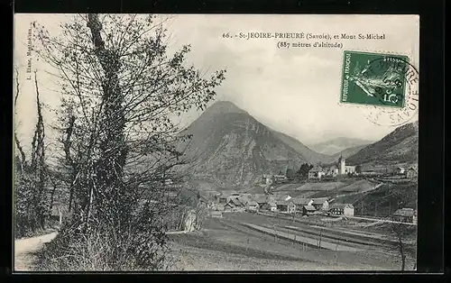 AK St-Jeoire-Prieure, et Mont St-Michel, Vue Generale