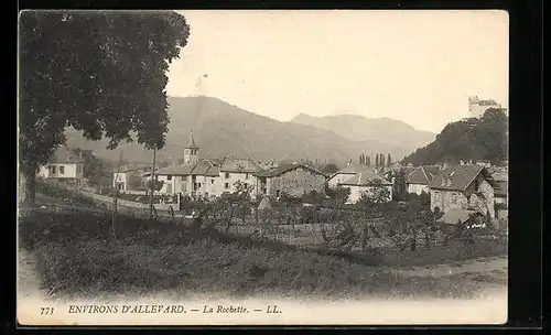 AK La Rochette, Vue Generale, L`Eglise