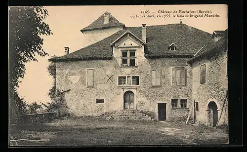AK Rochefort, Chateau, facade
