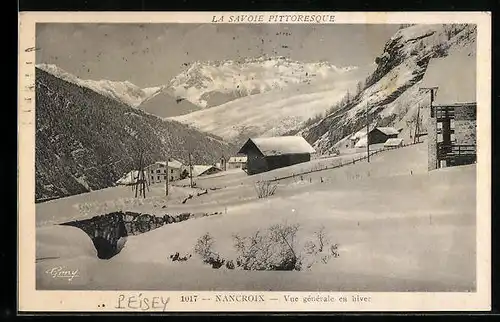 AK Nancroix, Vue generale en hiver