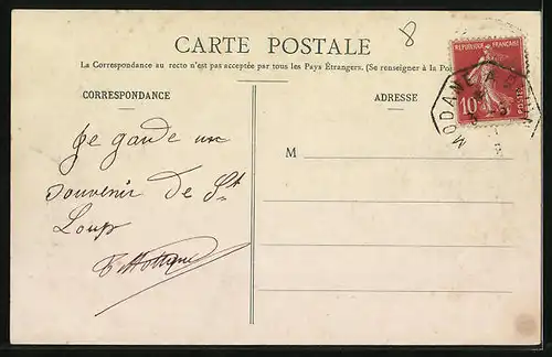 AK Montricher, Vue generale et le Perron des Encombres