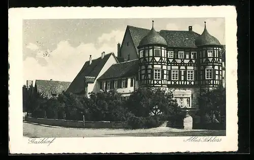 AK Gaildorf in Württemberg, am alten Schloss
