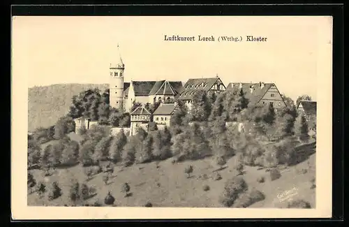 AK Lorch in Württemberg, Gesamtansicht des Klosters