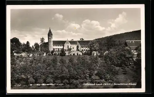 AK Lorch in Württemberg, Blick auf das Benediktiner-Kloster