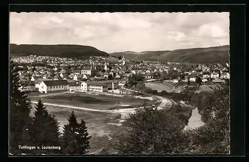 AK Tuttlingen, Panorama der Stadt v. Leutenberg aus