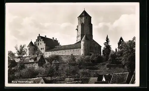 AK Niederalfingen, Partie unter der Burg