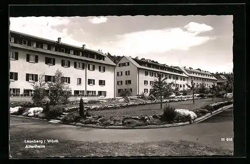 AK Leonberg in Württemberg, Grünanlagen am Altenheim