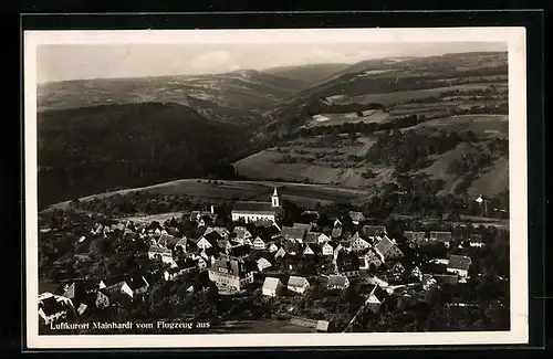 AK Mainhardt, Fliegeraufnahme der gesamten Stadt