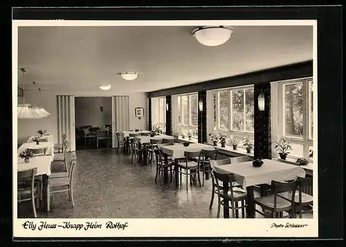 AK Rothof, Elly Heuss-Knapp Heim, im Gastraum