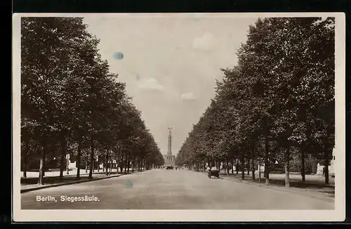 AK Berlin-Tiergarten, Siegessäule