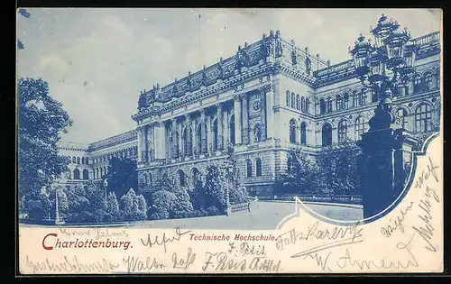 AK Berlin-Charlottenburg, Technische Hochschule