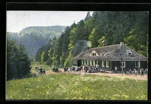 AK Bad Liebenzell /Schwarzwald, Jugendferienheim Monbachtal des Christl. Vereins für Jugendwohlfahrt