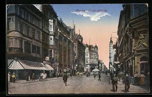 AK Berlin, Friedrichstrasse