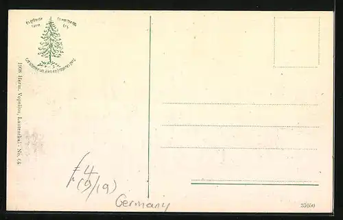 AK Lautenthal, Totalansicht vom kleinen Bromberg