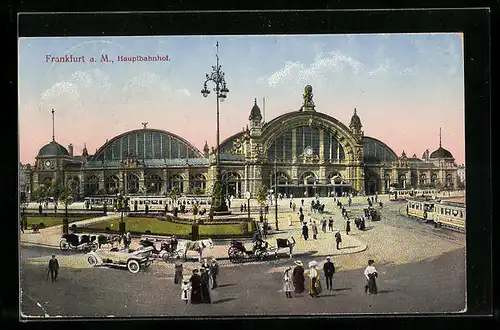 AK Frankfurt a. M., Hauptbahnhof