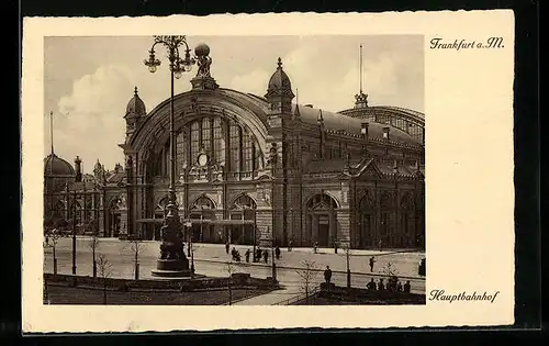 AK Frankfurt a. M., Hauptbahnhof