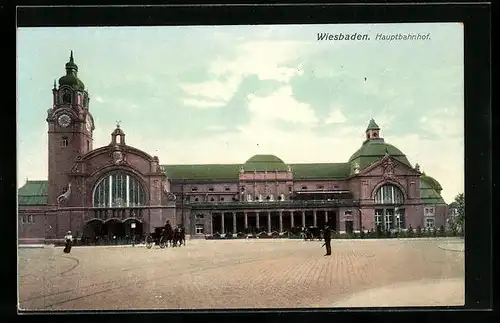 AK Wiesbaden, Hauptbahnhof