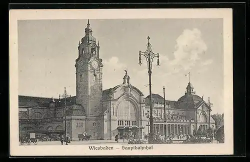 AK Wiesbaden, Hauptbahnhof