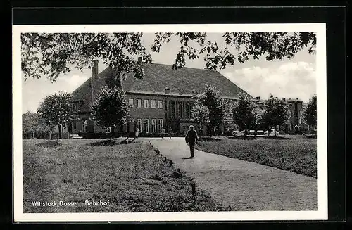 AK Wittstock /Dosse, Bahnhof